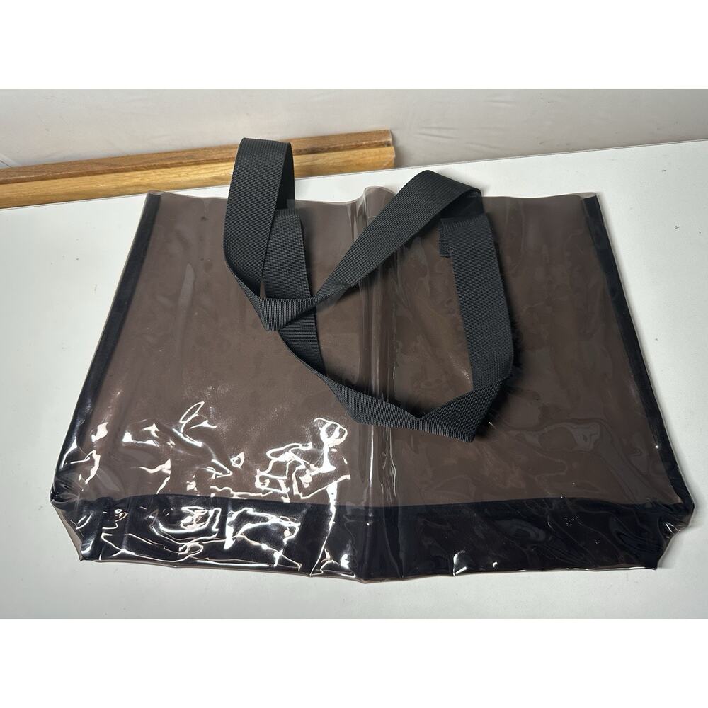 TotePrint Men's Stadium Approved Large Clear Tote Beach Bag,15.75x12.6x4"